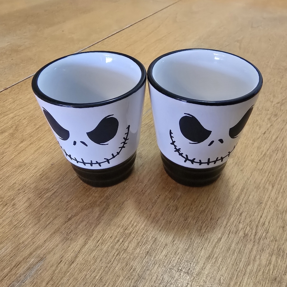 Disney Jack Skellington Drinkware White Black One Size